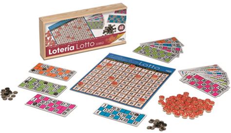 Cayro Lotería Lotto en caja de madera Correos Market