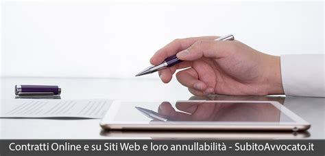 Contratti Online E Su Siti Web Quali Requisiti Quando Sono