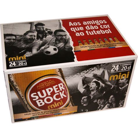 Cerveja Super Bock Mini X Cl Plastisol