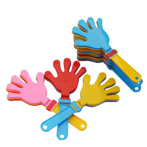 Hand Clappers Plam Hands Clap Plastic Noise Makers Noisemaker Cheer