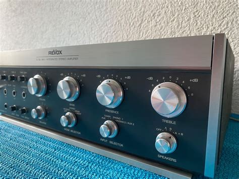 ReVox B 750 MKII Integrated Stereo Amplifier Kaufen Auf Ricardo