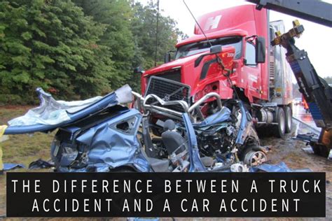 The Difference Between A Truck Accident And A Car Accident