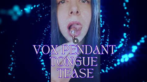 Vox Siren Mind Fuck Pendant Tongue Tease Haylee Vox Siren Clips4sale