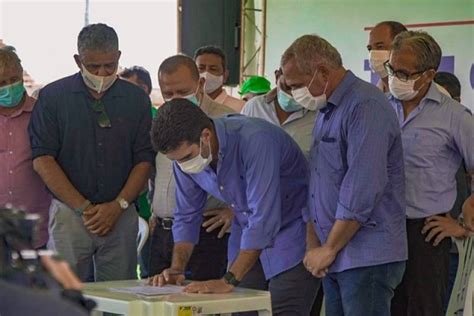 Prefeito Nélio Aguiar E Governador Helder Barbalho Assinam Ordem De