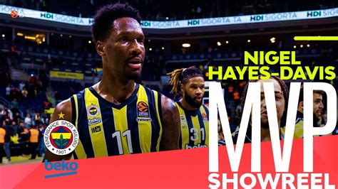 Nigel Hayes Davis Mvp Showreel Turkish Airlines Euroleague Youtube