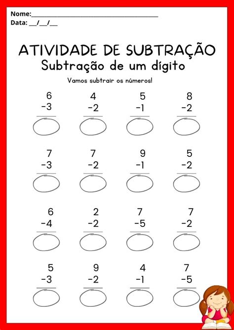 Atividades De Subtração Para 2 Ano Para Imprimir Educação Novodoor