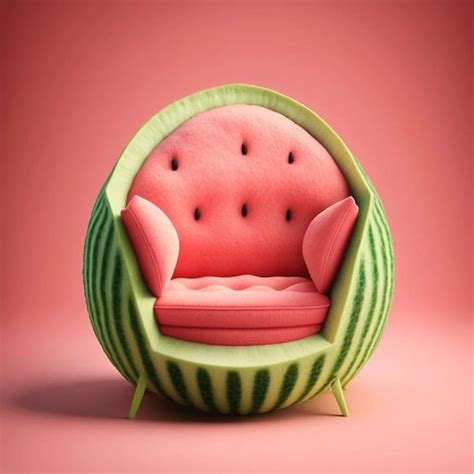 Sillones Con Forma De Alimentos Y Frutas Ideas Perfectas