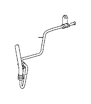 2022 Toyota 4Runner TRD Pro Power Steering Return Hose Suspension