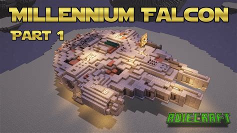 Millennium Falcon Schematic Minecraft