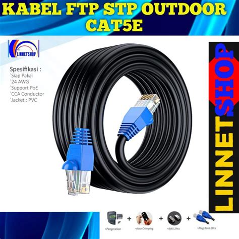 Jual Kabel Lan Spectra Ftp Cat E Outdoor M Shopee Indonesia