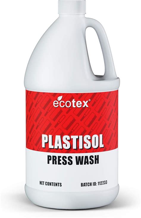 Amazon Ecotex Plastisol Press Wash Gal N Oz Limpiador Y