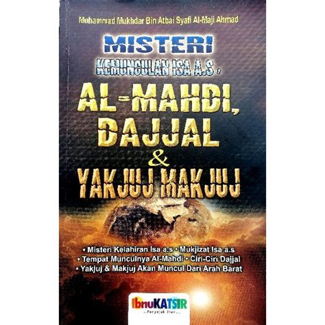 USED BOOK MISTERI KEMUNCULAN ISA A S AL IMAM MAHDI DAJJAL YAKJUJ