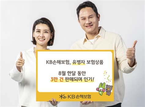 Kb손보 Kb 오 슬기로운 간편건강보험 한 달간 3만건 팔려