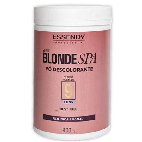 Pó Descolorante Blonde Spa 900g Essendy Profissional Ideal para