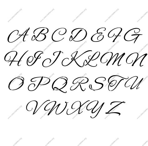 cursive capital letter