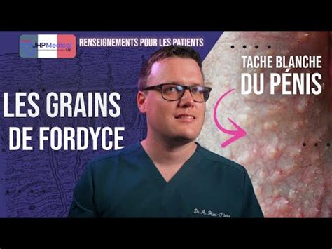 Les Grains De Fordyce Taches Jaunes Ou Blanches Sur Le P Nis Examen