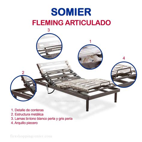 Somier Fleming Articulado Flex Shopping Center