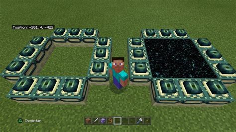 Minecraft Ps So Baut Man Ein Enderportal Tipps Und Tricks Youtube