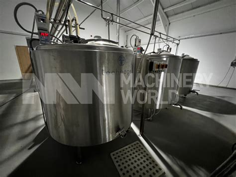 Complete Technogel Lph Ice Cream Factory Incl Mix Plant Ageing