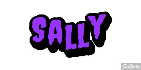 Sally Name Animated  Logo Designs