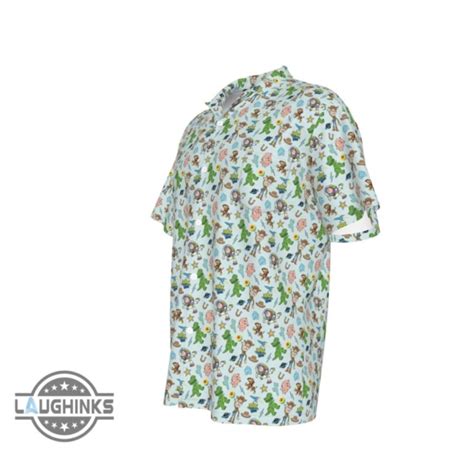 Toy Story Hawaiian Shirt And Shorts Disney Movie Characters Pattern