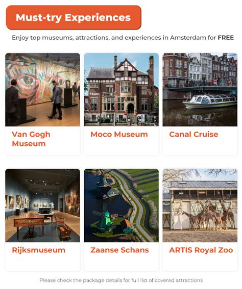 I amsterdam City Card - Entry to 70+ Amsterdam Attractions