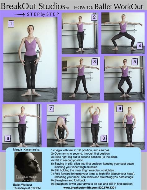 BreakOut Studios Presents... How To: Ballet WorkOut! I do 100 plie ...