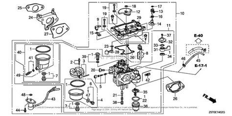 Honda Gx390 Parts Diagram