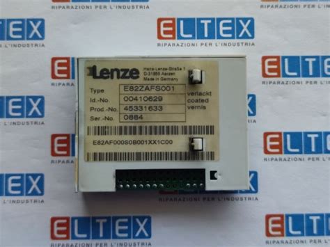 Standard Pt Lenze E82zafs001 Eltex Srl