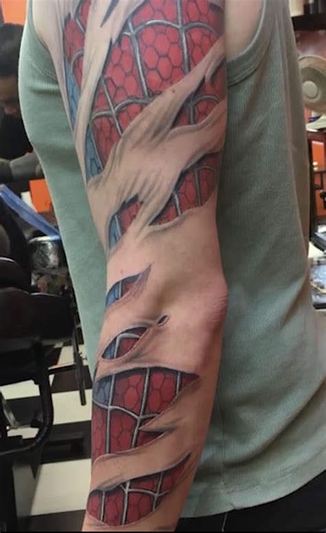 Pin By Scotty Anderson On Spiderman Tattoos Spiderman Tattoo