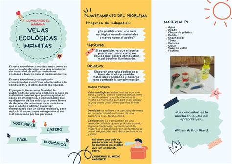 Tríptico proyecto Velas ecológicas caseras HACHIKO05 uDocz