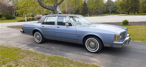 Oldsmobile Delta Sedan Blue Rwd Automatic Royale Brougham For Sale