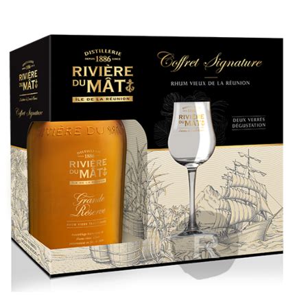 Le Rhum Rivi Re Du Mat Grande R Serve D Couvrez Le Coffret Verres