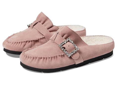 Free People Shearling After Riding Mule Women Shoes Pink Suede Me