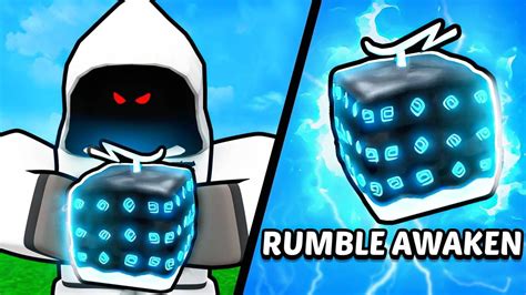 Rumble Awakened Is Overpowered Blox Fruits Youtube