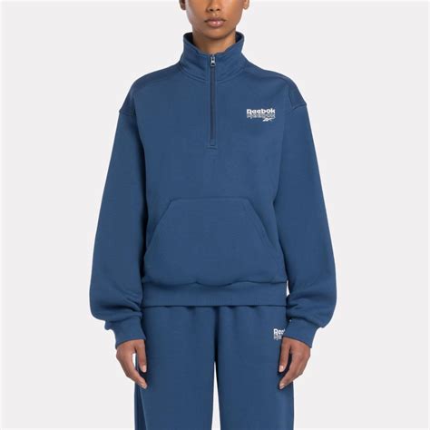 Reebok Apparel Women Reebok Identity Sweatshirt Uniblu Reebok Canada