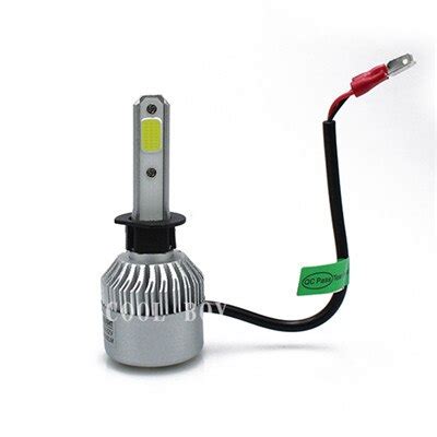 Tong Pin 72 W COB LED Żarówki H1 H3 H4 H7 H11 Reflektorów Samochodu