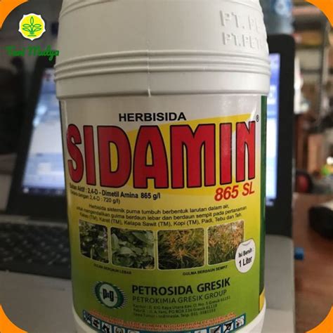 Jual Herbisida Daun Lebar Sidamin Sl Liter Shopee Indonesia