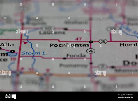 Pocahontas iowa map hi-res stock photography and images - Alamy