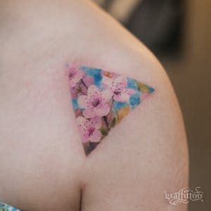 Tattoo Uploaded By Stacie Mayer Watercolor Cherry Tattoo By