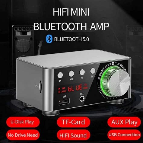 Adapterland Mini Stereo Verst Rker X W Aux Bluetooth Usb Tf