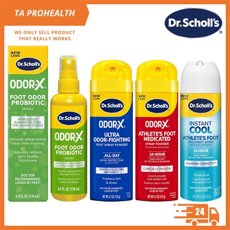 Dr Scholl S Odor X Ultra Odor Fighting Foot Spray Powder Foot Odor