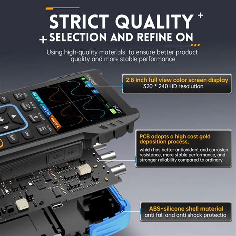 Buy Fnirsi Latest C T In Multimeter Digital Oscilloscope