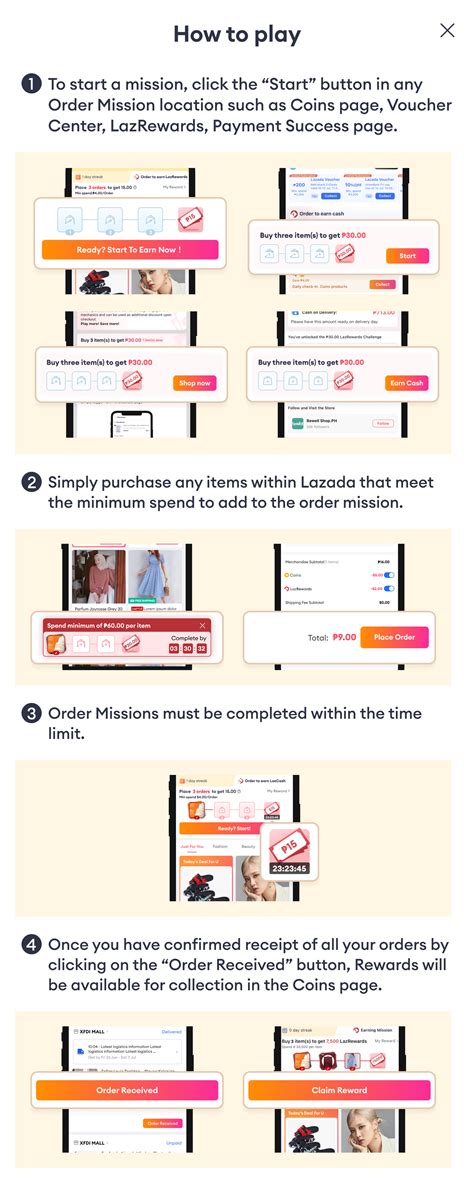 Order Mission Faqs Lazada