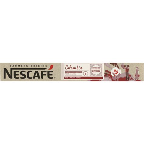 Nescaf Farmers Origins Colombia Espresso Decaf Intensity G