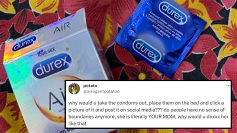 Daughter Posts Pic Of Condoms She Found Inside Moms Drawer