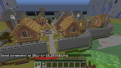 Town Minecraft Map