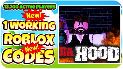 New Codes Da Hood By Da Hood Entertainment Roblox Game All Secret