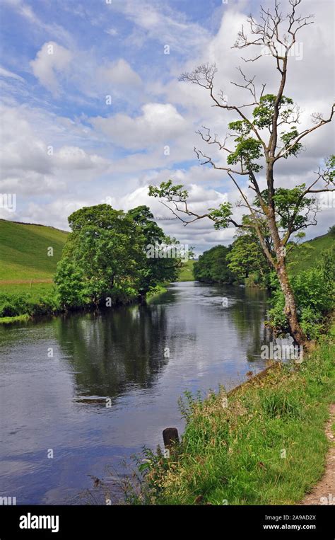 River Wharfe, Burnsall, North Yorkshire Stock Photo - Alamy