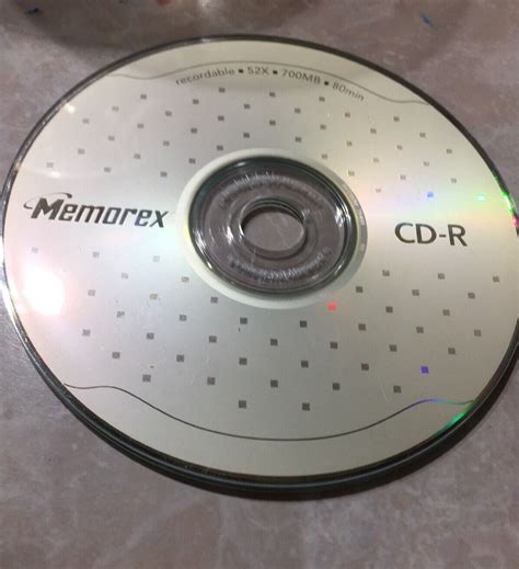 Memorex Cd R Compact Disc Recordable X Mb Min Disc Ebay